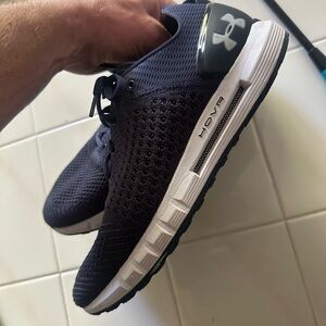 Under Armour Men's Navy and White Athletic Shoes